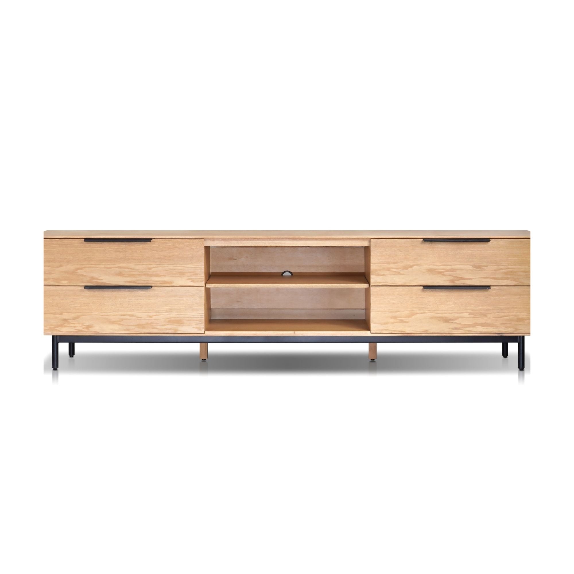 Akira TV Console, Light Oak