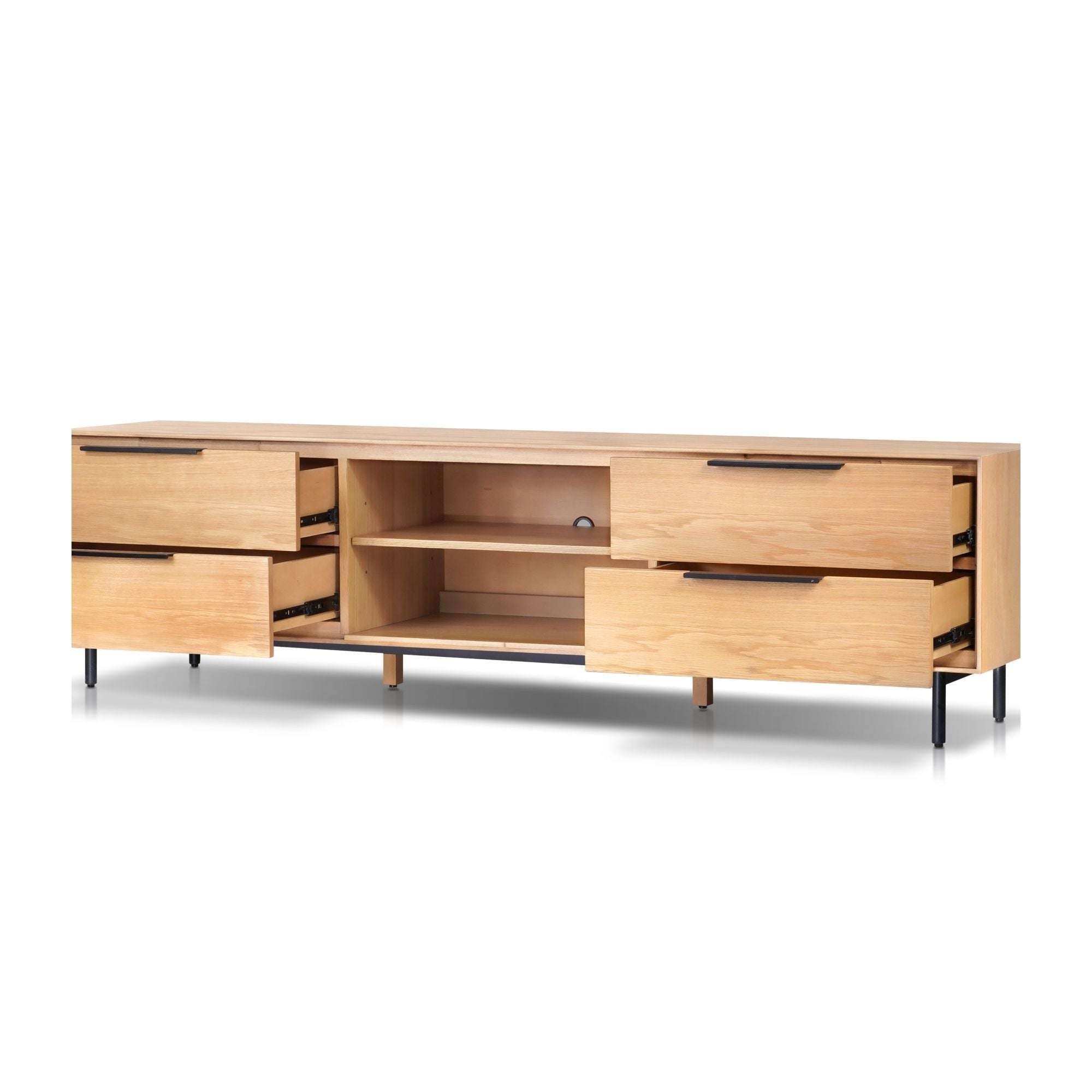 Akira TV Console, Light Oak