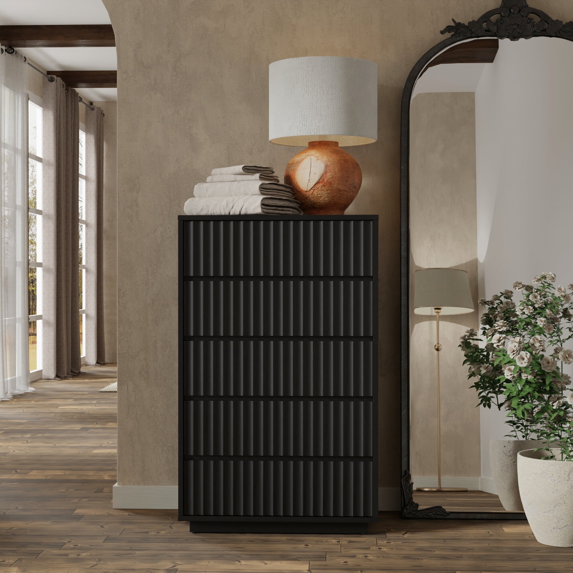 Blanca Chest, Black