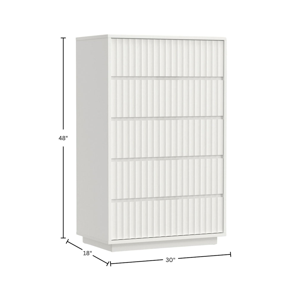 Blanca Chest, White