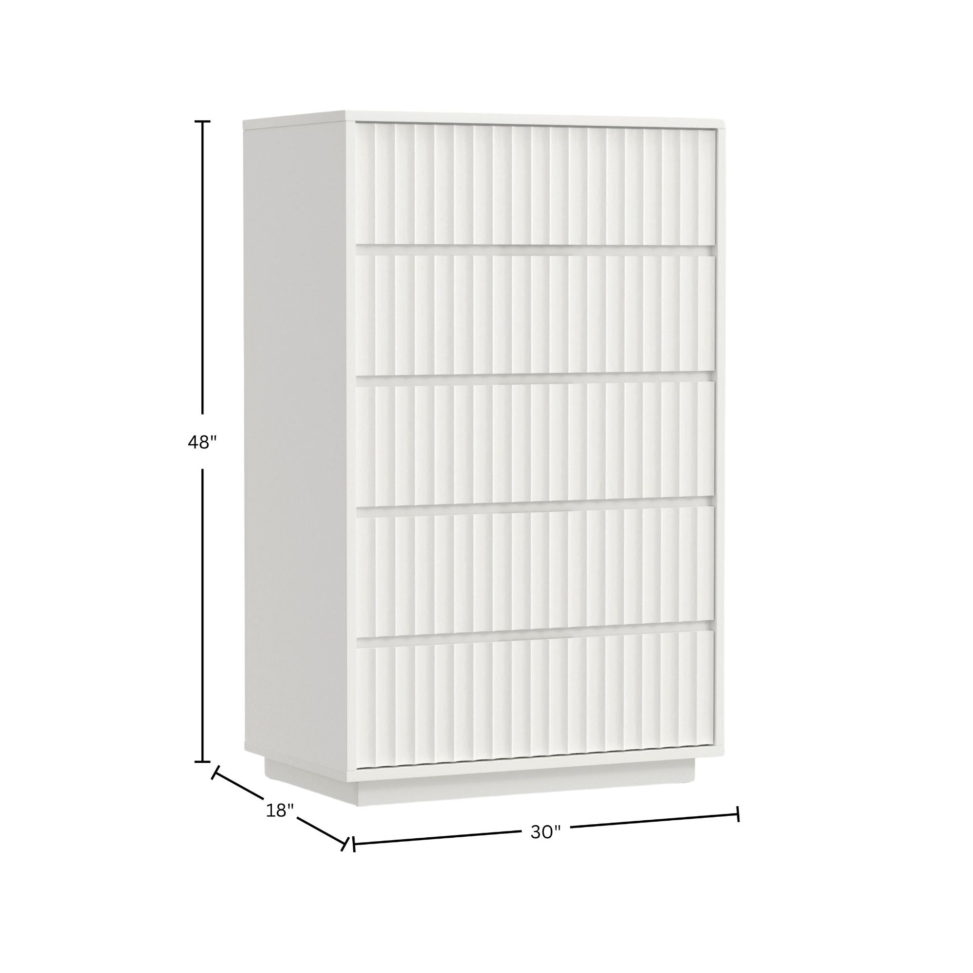Blanca Chest, White