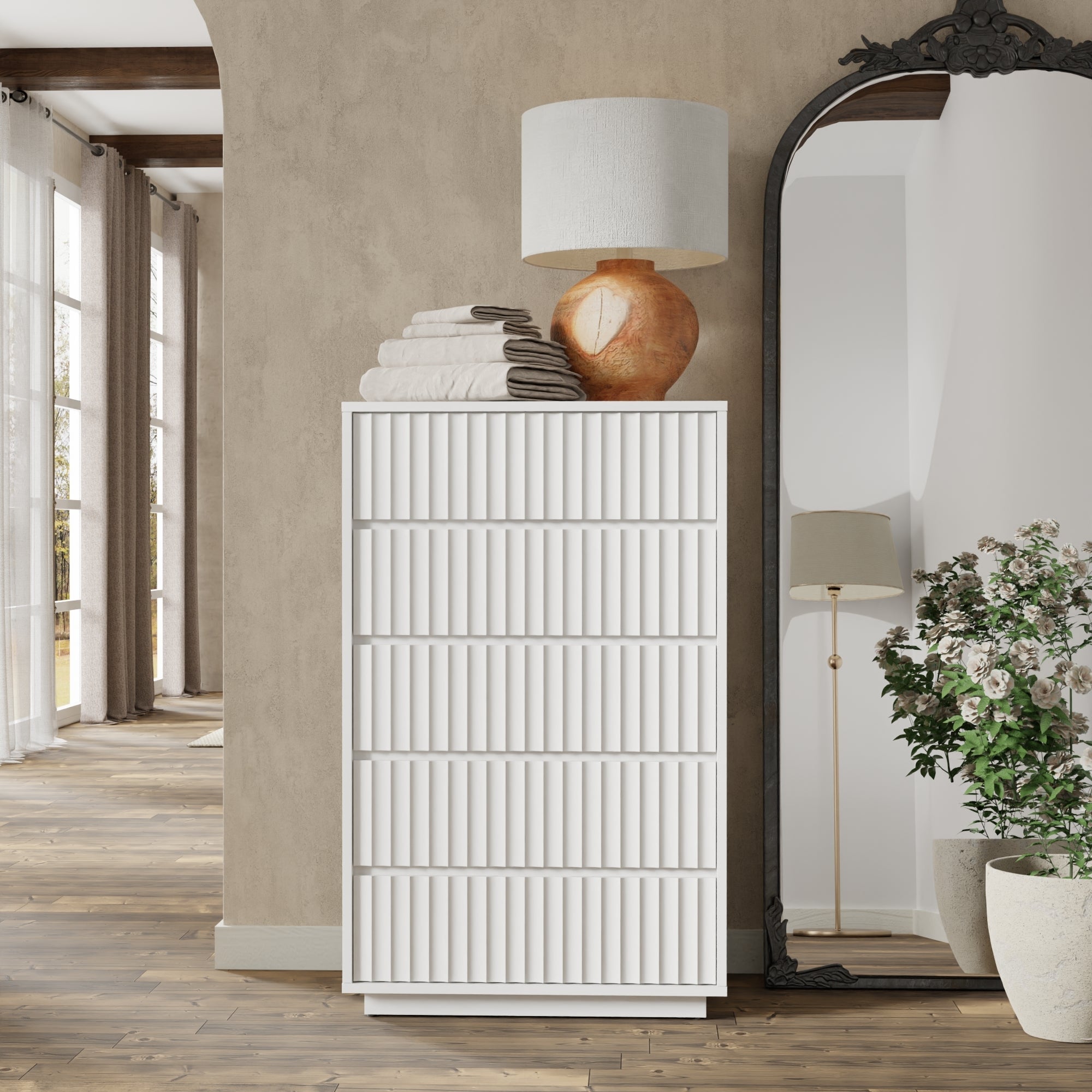 Blanca Chest, White