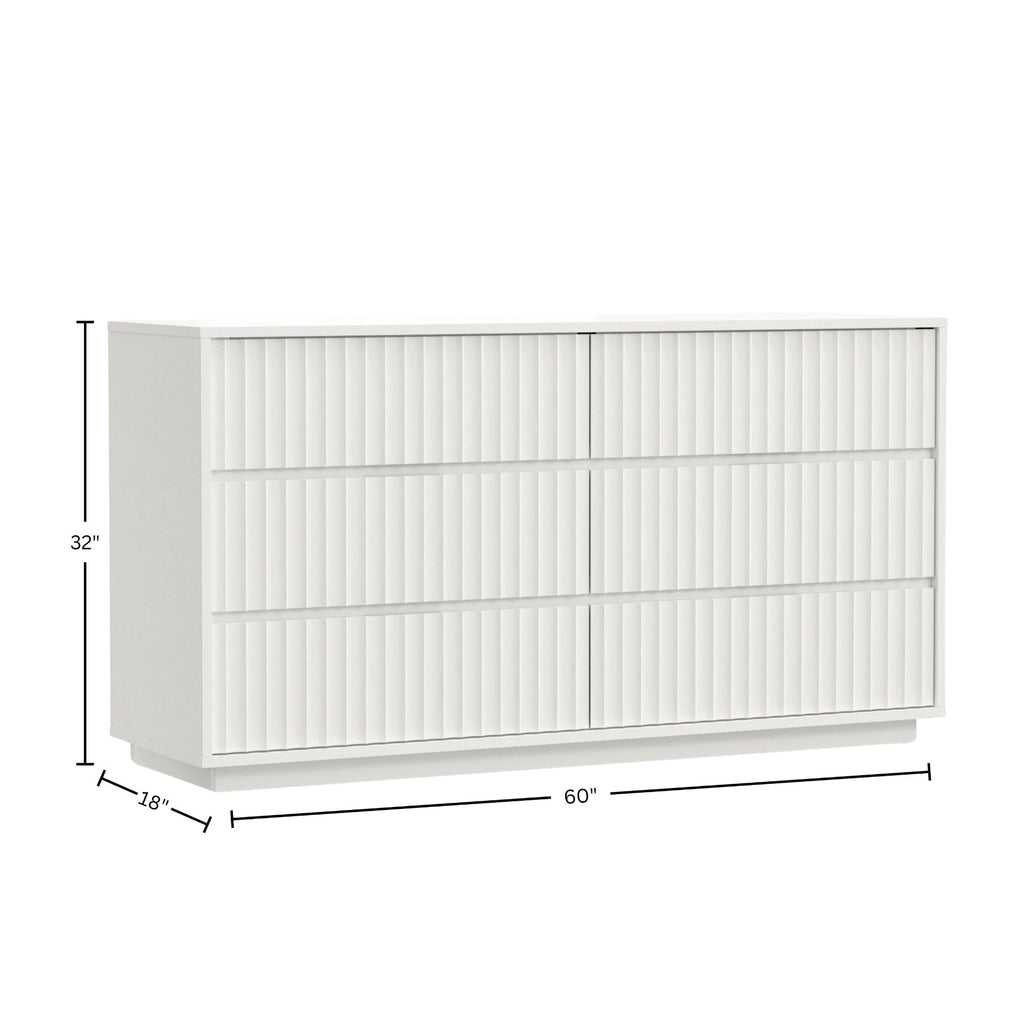 Blanca Dresser, White