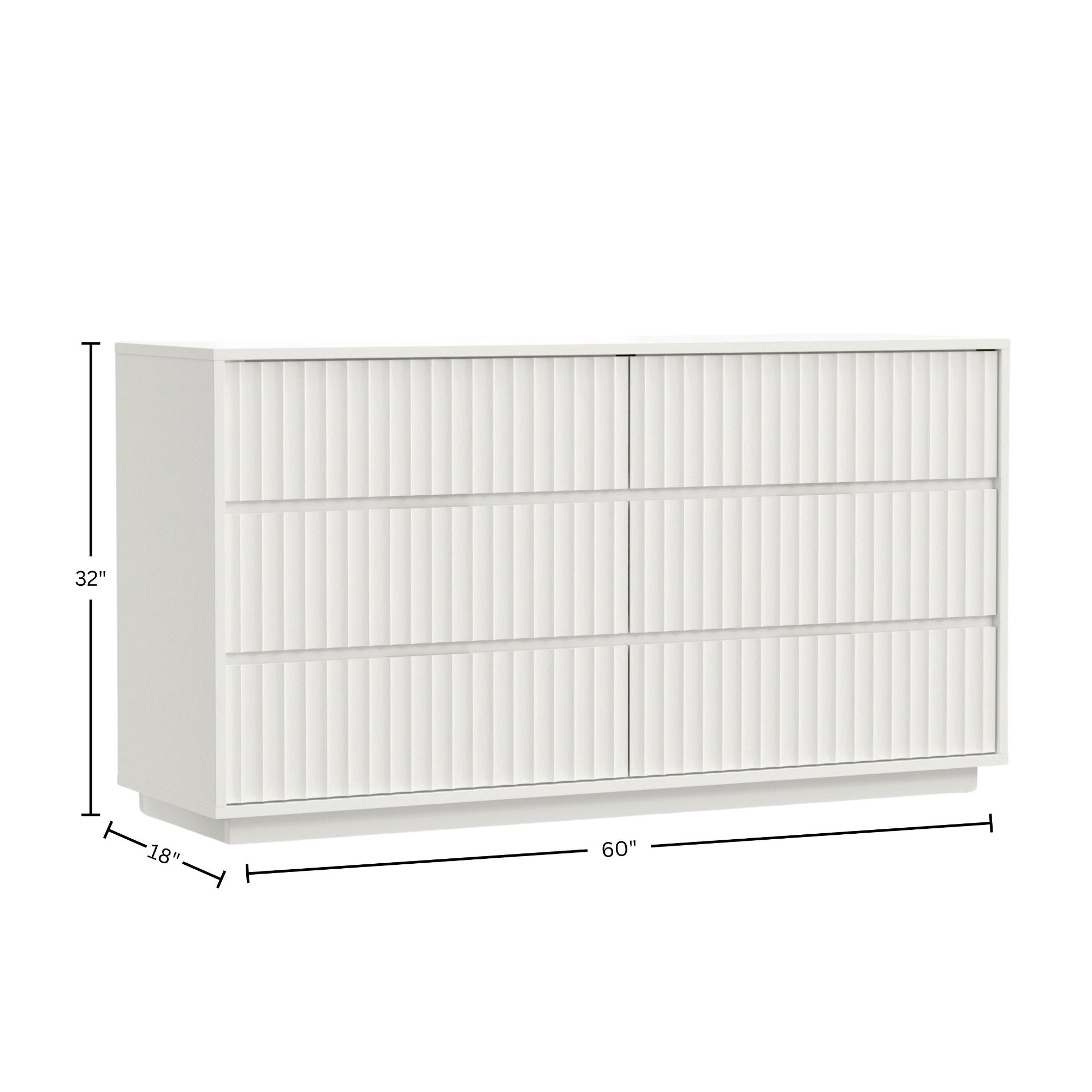 Blanca Dresser, White