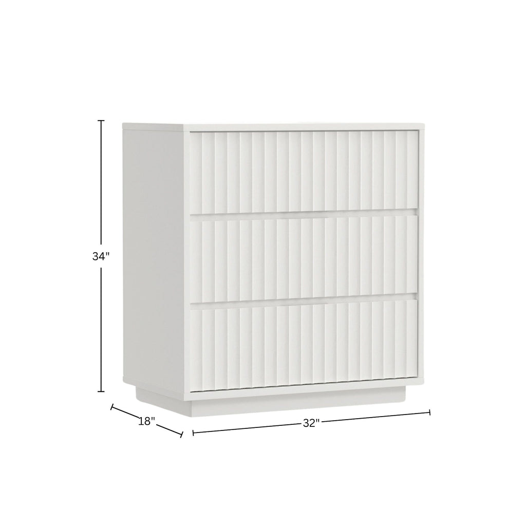 Blanca Small Chest, White
