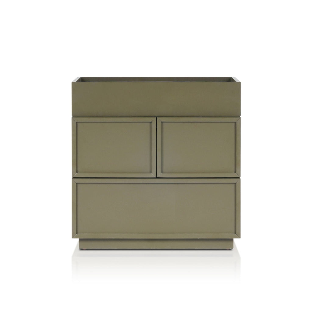 Luca Nightstand, Olive Green