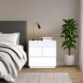 Luca Nightstand, White