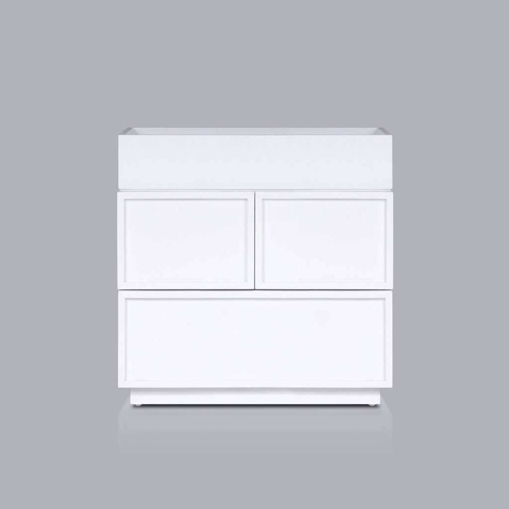 Luca Nightstand, White