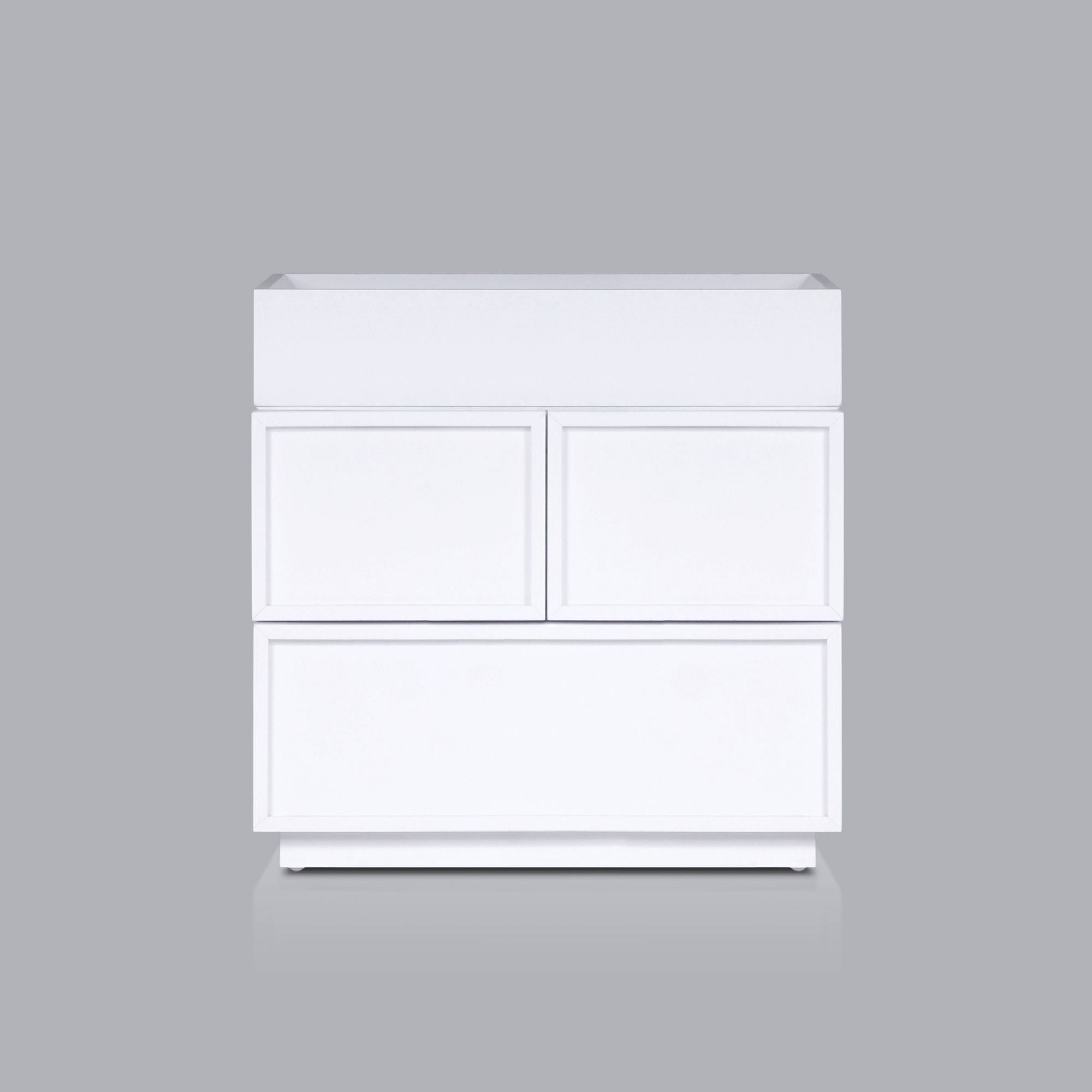 Luca Nightstand, White