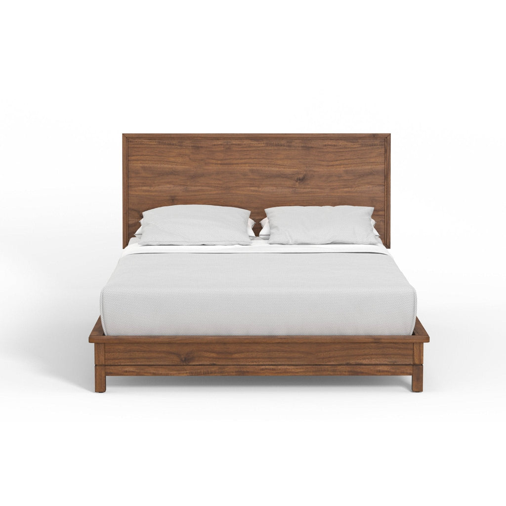Nova Platform Bed - Honey Maple