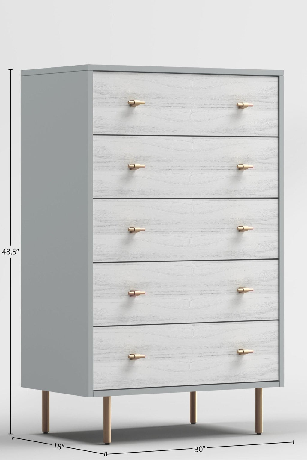 Saige Chest, Weathered White