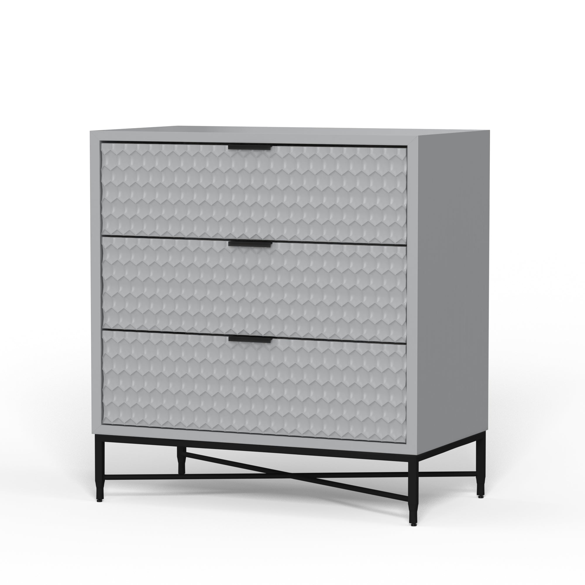 White Pearl Accent Chest