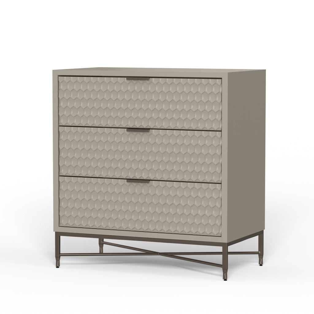 White Pearl Accent Chest