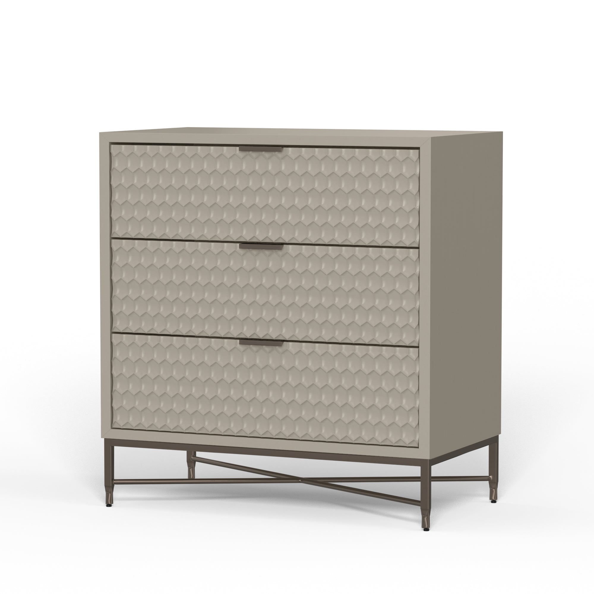 White Pearl Accent Chest