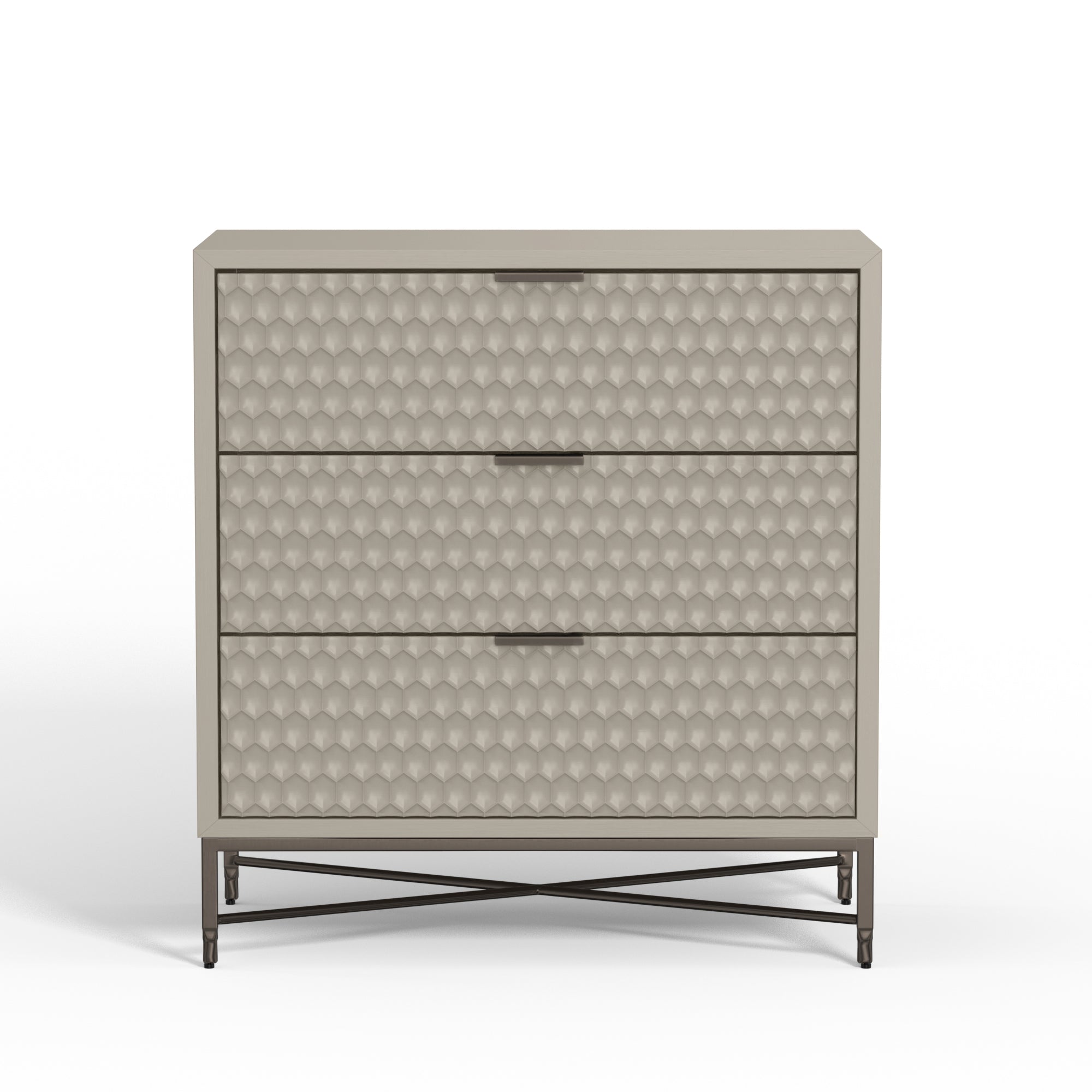 White Pearl Accent Chest