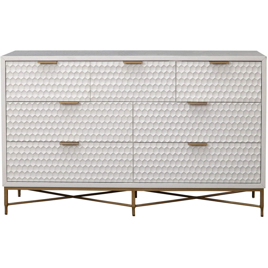 White Pearl Dresser