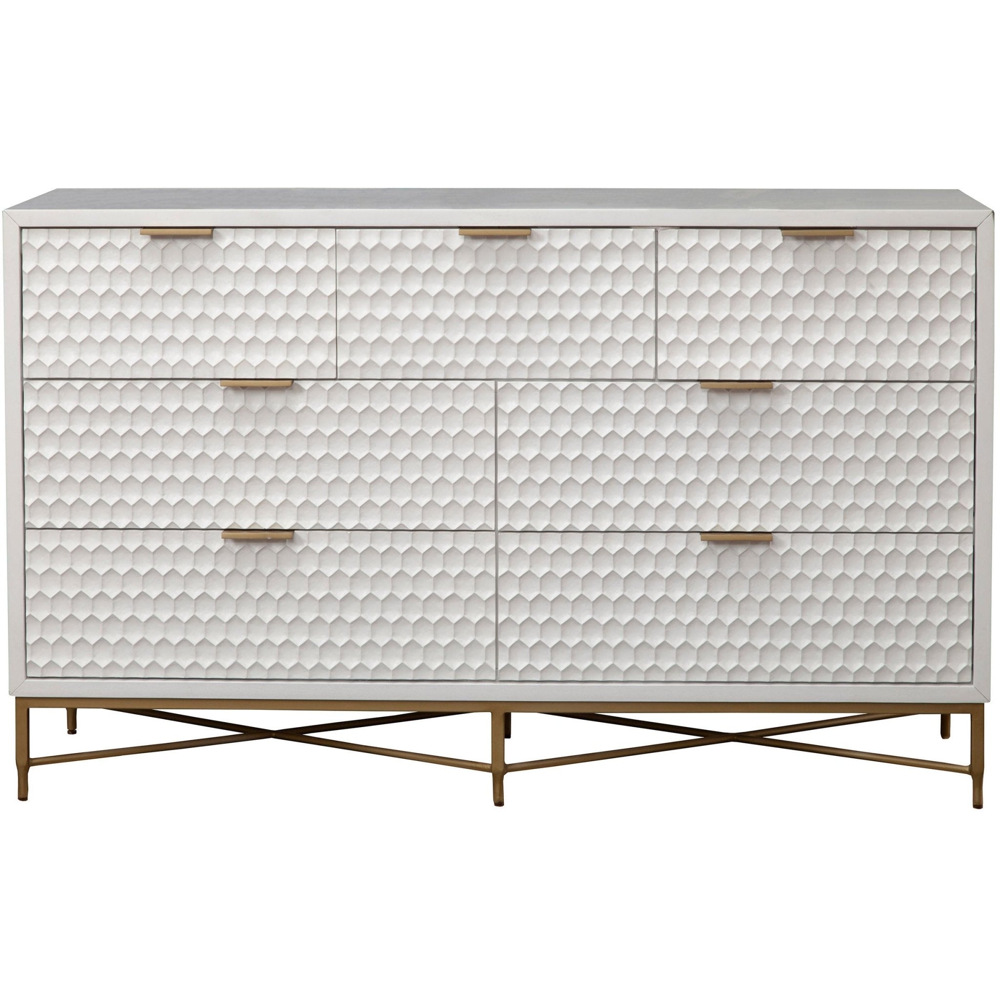 White Pearl Dresser