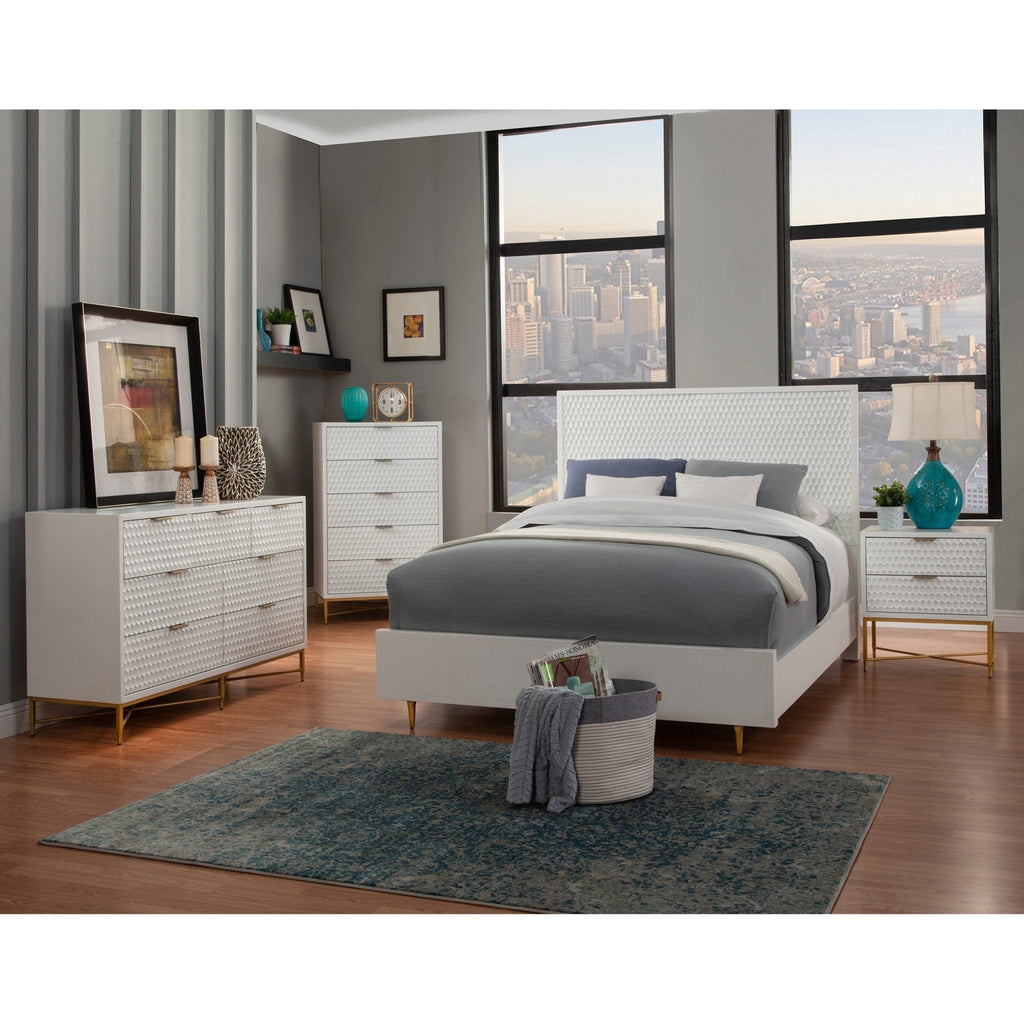 White Pearl Dresser