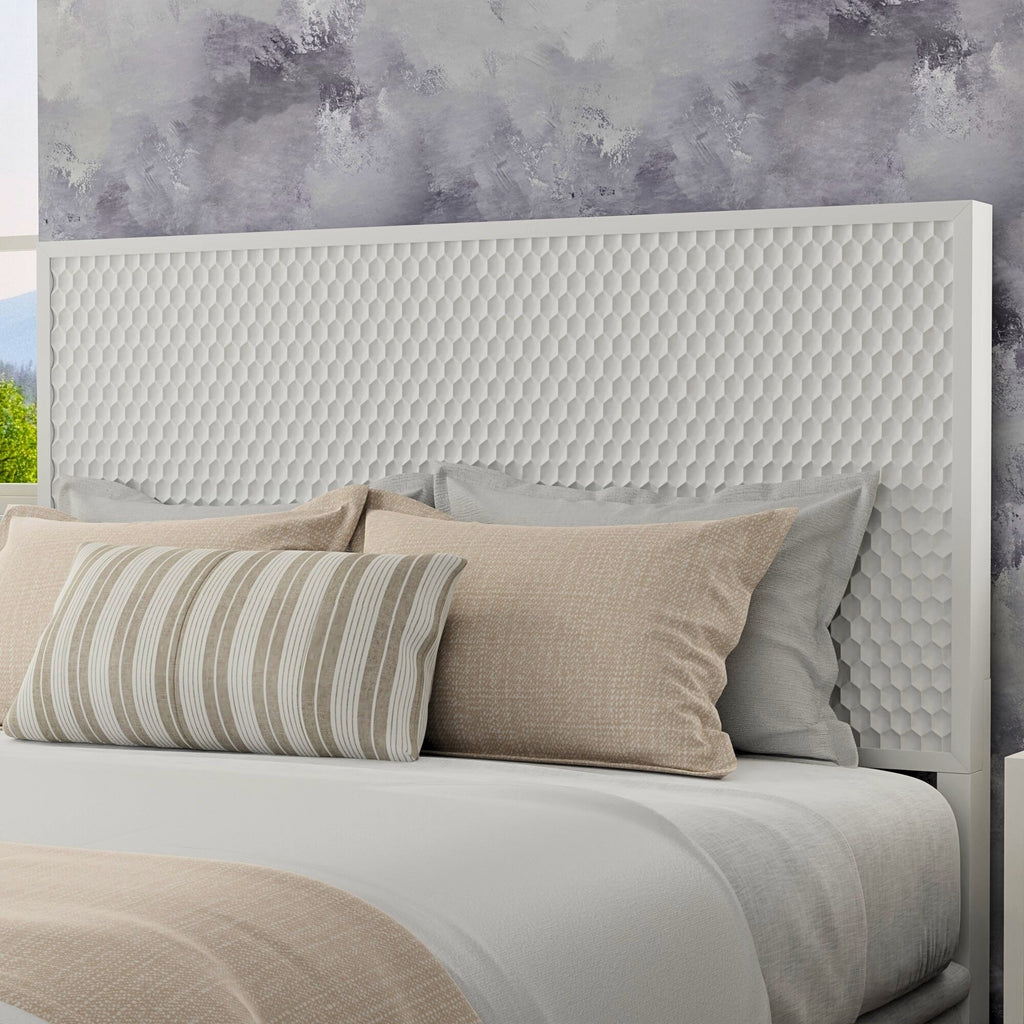 White Pearl Headboard
