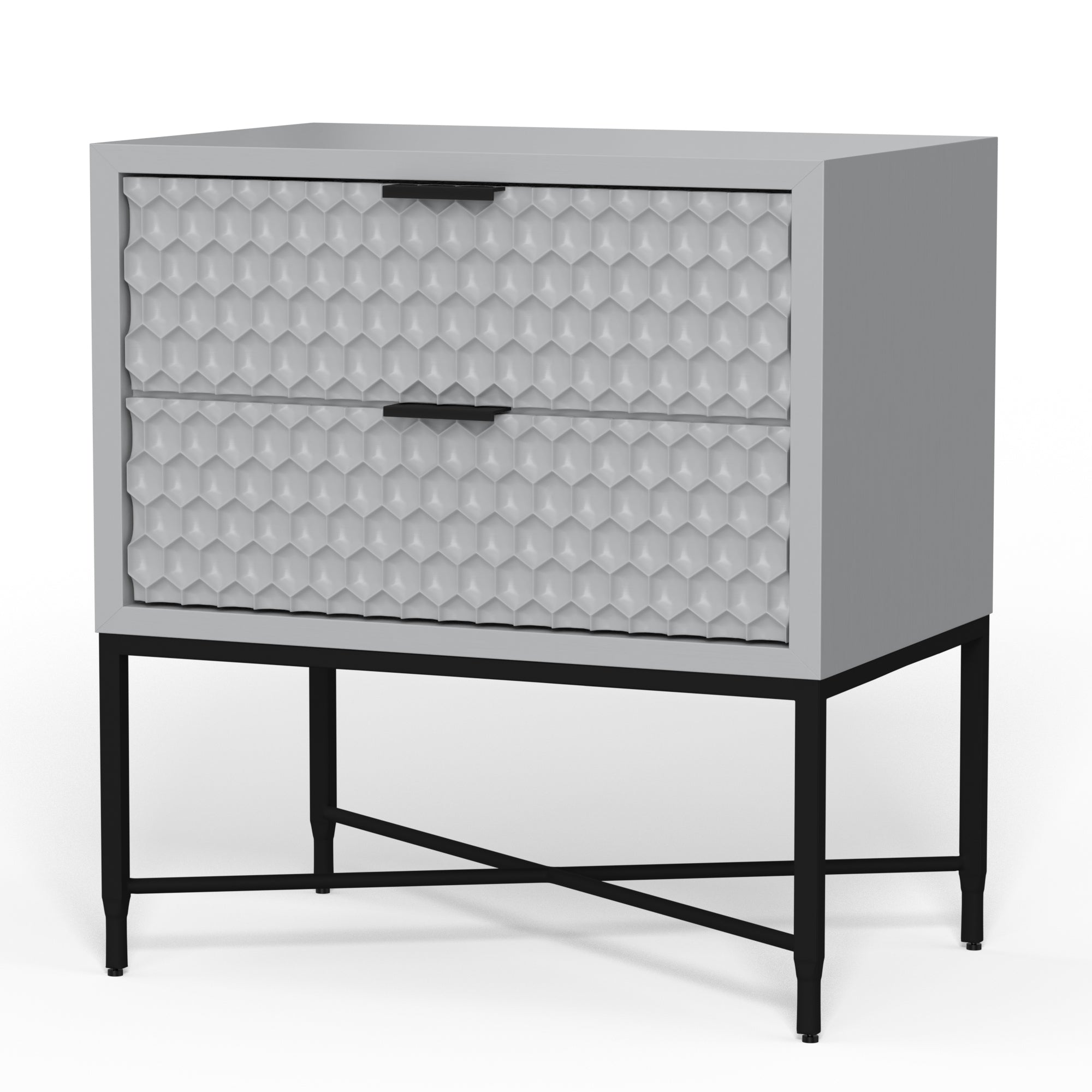 White Pearl Nightstand