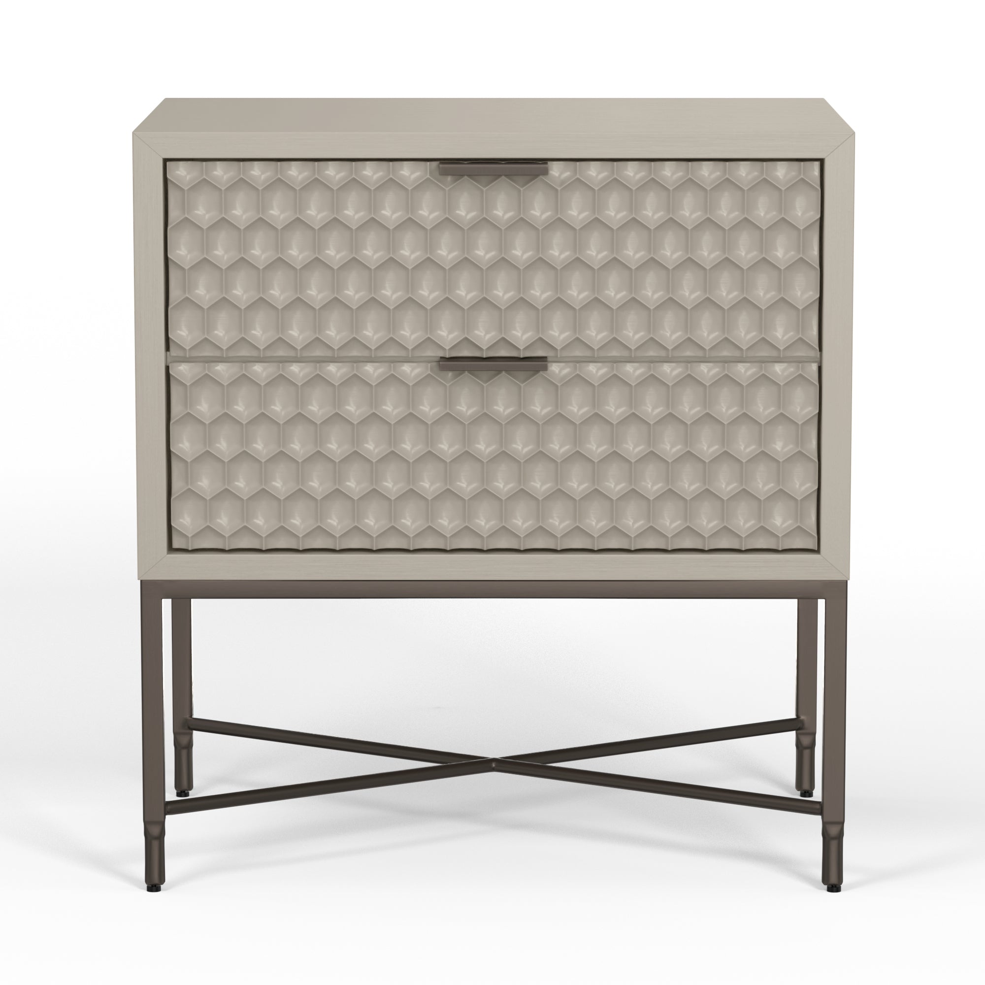 White Pearl Nightstand